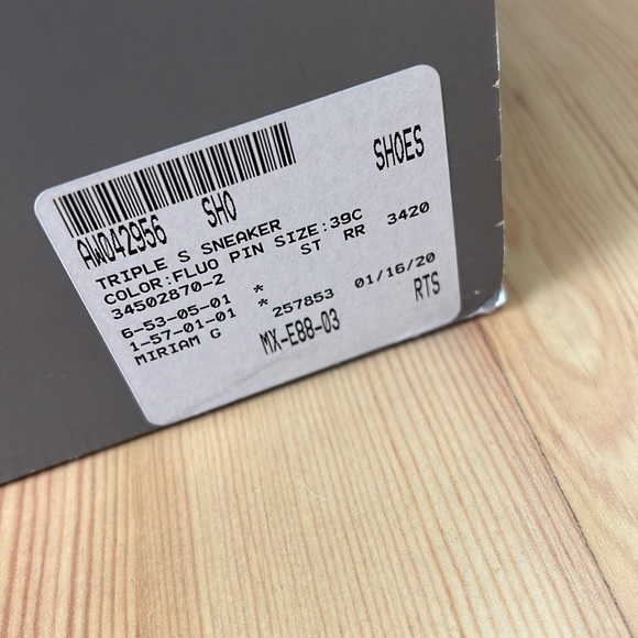 Balenciaga triple s womans 39 US9 100% authentic like new - Picture 6 of 8